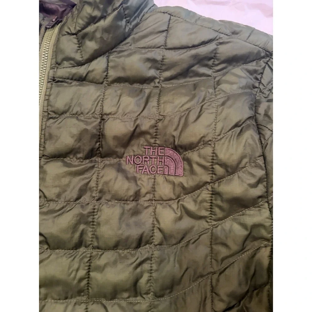 The North Face Jacket Men's Medium Green Quilted Thermoball